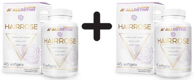 2 x AllDeynn Hairrose - 45 softgels