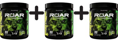 3 x Roar, Lemon Lime - 270g