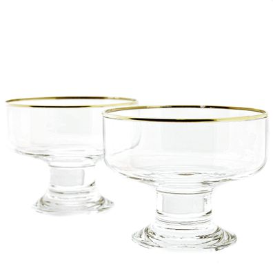 Pasabahce 41016 – 6er Set Becher aus Glas Iceville für EIS, Salat, Dessert, Beilag