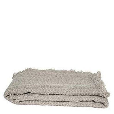 Zoeppritz Basis Honeybee clay throw 090 100% Linen 130x180 100350
