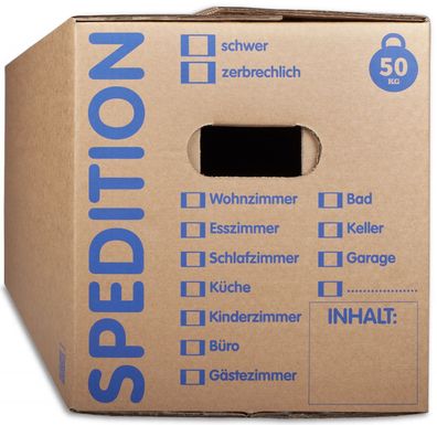 5 Stück Speditionskartons