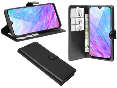 cofi1453® Buch Tasche "Fancy" kompatibel mit ZTE BLADE 10 SMART Handy Hülle Etui
