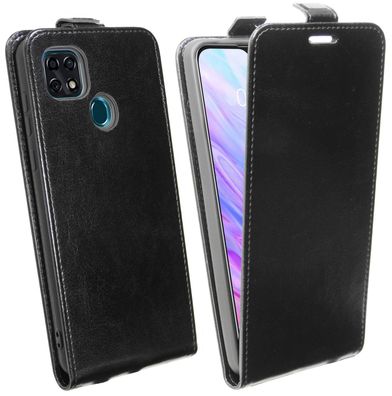 cofi1453® Flip Case kompatibel mit ZTE BLADE 10 SMART Handy Tasche vertikal aufkla