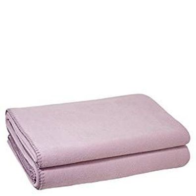Zoeppritz Basis Soft-Fleece pale lavender blanket 405 65% Polyester, 35% Viscose