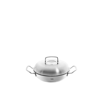 Fissler Original-Profi Collection® Servierpfanne 24cm mit Novogrill® und Hochraumd