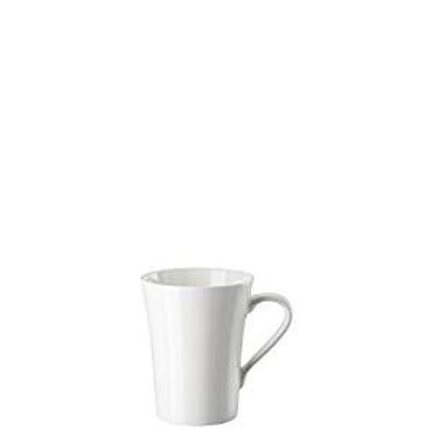 Hutschenreuther Nora Weiß Becher mit Henkel Bone China 02048-800001-15505