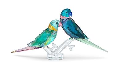 Swarovski JUNGLE BEATS Parakeet COUPLE 5577124 Neuheit 2021