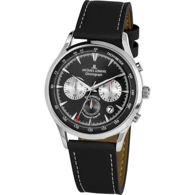 Jacques Lemans - 1-2068A - Armbanduhr - Herren - Quarz - Chronograph