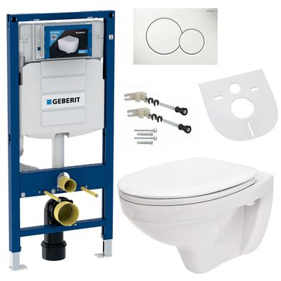 Geberit UP320 Vorwandelement Wand Tiefsp?l WC + WC-Sitz WC Komplett Set