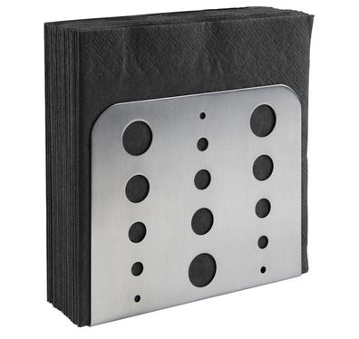 APS Serviettenhalter für 30 Servietten Edelstahl 15x4,5x12,5cm 1 Stck. 172908 (EKB)
