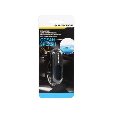 Dunlop - Auto-Lufterfrischer 2,8 ml (ocean splash) sorgt bis zu 40 Tage angenehme