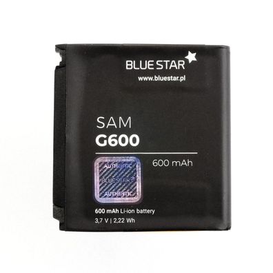 Bluestar Akku Ersatz Samsung G600 / J400 600 mAh mAh Austausch AB533640AE, AB533640BE