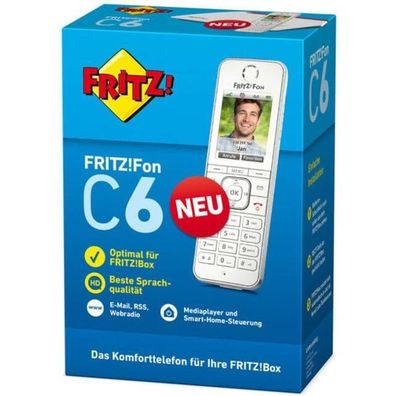 FRITZ! 20002848 FRITZ!Fon C6 Schnurloses Telefon VoIP