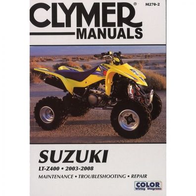 Suzuki LT-Z400 (2003-2008) Quad Reparaturanleitung Clymer