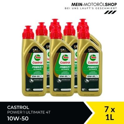 Castrol Power 1 Ultimate 4T 10W-50 7x1 Liter