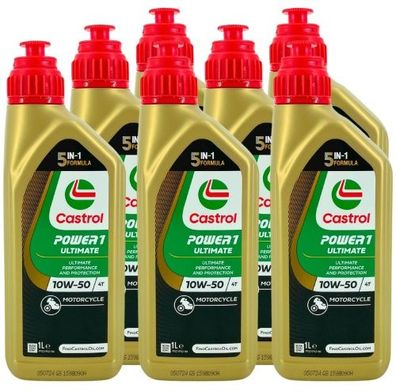 Castrol Power 1 Ultimate 4T 10W-50 7x1 Liter