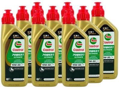 Castrol Power 1 Ultimate 4T 10W-50 9x1 Liter