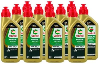 Castrol Power 1 Ultimate 4T 10W-50 11x1 Liter
