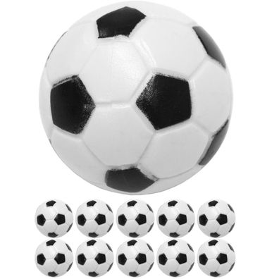 GAMES PLANET® 10 Tischfussball Kickerbälle, Ø 31mm