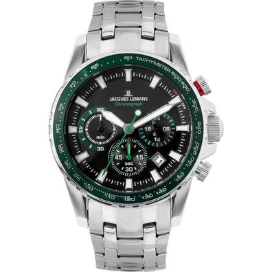 Jacques Lemans - Armbanduhr - Herren - Chronograph - Liverpool Sport 1-2099F