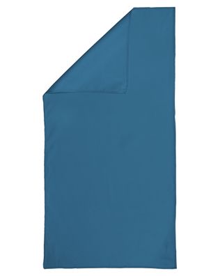 4 x fleuresse Sport Handtuch 40x80 cm High-Tech-Reise Handtücher 3450-2 blau