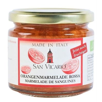 San Vicario Orangenmarmelade Rossa Bio