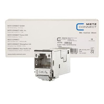 12St. BTR E-DATmodul Cat.6A Buchse 130910-Z - 12 Stk im Umkarton