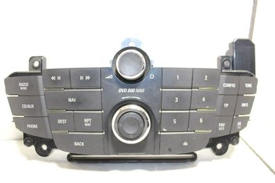 Opel Insignia Radio Bedienteil DVD 800 Navi Betätigungseinheit 13273256 BG LO5Y