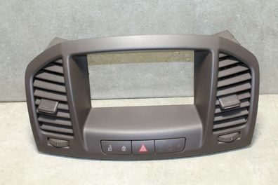 Rahmen Blende Verkleidung CID Display Schalterleiste Braun Opel Insignia A Q5KN