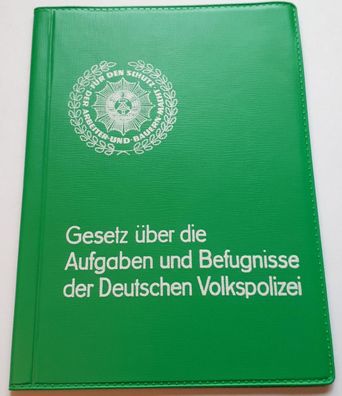 Gesetz über die Aufgaben und Befugnisse der Deutschen Volkspolizei