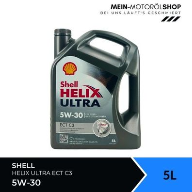 Shell Helix Ultra ECT C3 5W-30 5 Liter