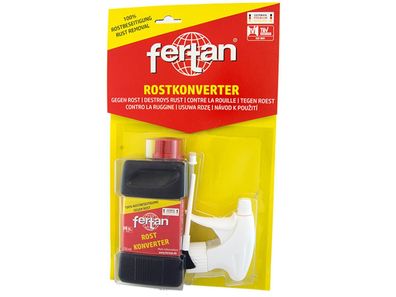 FERTAN 22001 Rostkonverter Rostumwandler Rostschutz Rostentferner 250 ml Blister