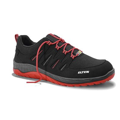 ELTEN Maddox Black-Red Low ESD S3