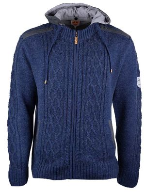 Strickjacke Waidsee blau