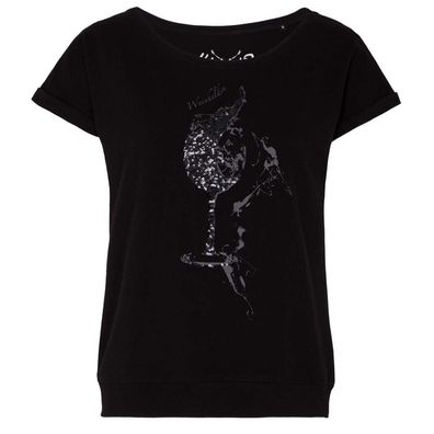 Hangowear T-Shirt Weinheldin schwarz