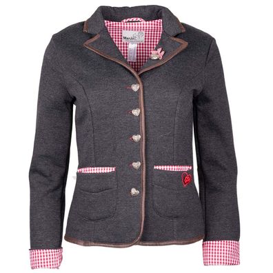 MarJo Blazer Annemirl K94 grau rot