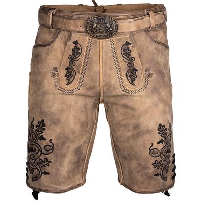 Lederhose Utz sand nappato