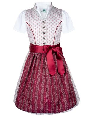 Kinderdirndl kurz mit Bluse 44945 Isar-Trachten