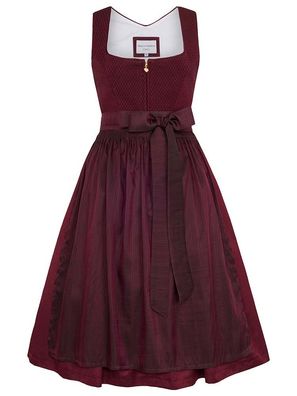 Melega Dirndl Morgana 70er Länge bordeaux