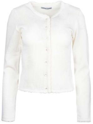 Strickjacke Maria Damen weiß Paul Weber