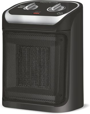 Rowenta SO9261 Mini Excel Keramik Heizlüfter, 1800 Watt, Silence-Modus Schwarz