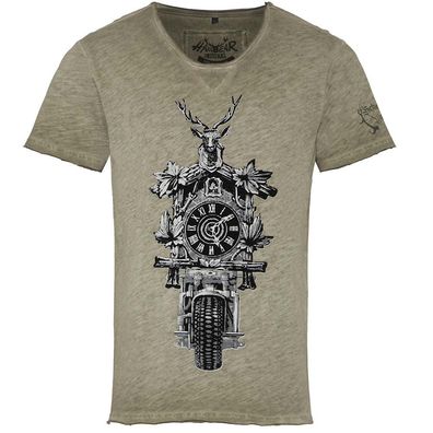 Shirt Schwarzwald Biker oliv