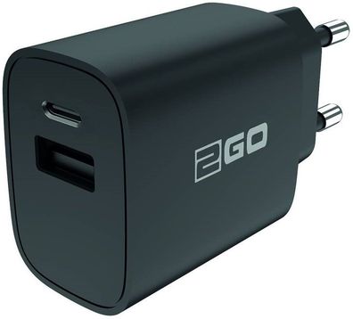 2GO USB Schnellladegerät USB + USB-C