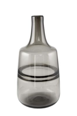 Kaheku Vase Zenika Flasche grau, Durchmesser 16 cm, Höhe 32 cm 1186001905
