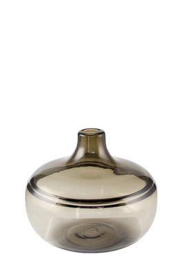 Kaheku Vase Zenika Flasche schlamm, Durchmesser 18 cm, Höhe 21 cm 1186001749
