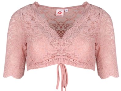 Dirndlbluse Ansbach rosa