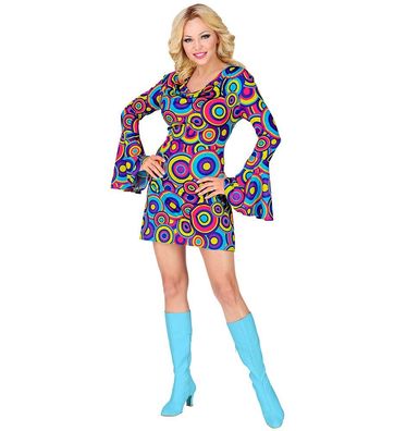 Groovy Girl Minikleid blau Widmann