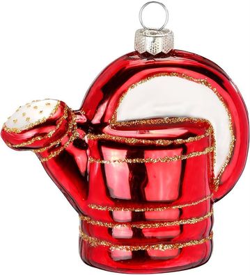 Christbaumschmuck Gießkanne Glas 7.5cm