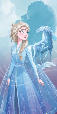 Elsa Frozen Duschtuch Badetuch Handtuch 70 x 140cm