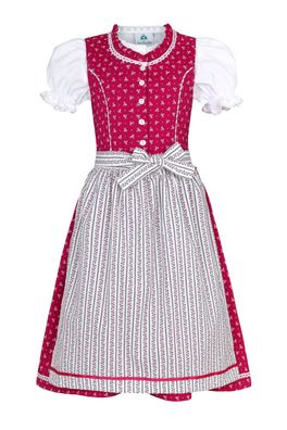 Kinderdirndl Ida pink Isar-Trachten